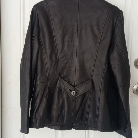 Beautiful Avanti New York Women's Super Soft Leather Jacket Size Large - Picture 3 of 4
